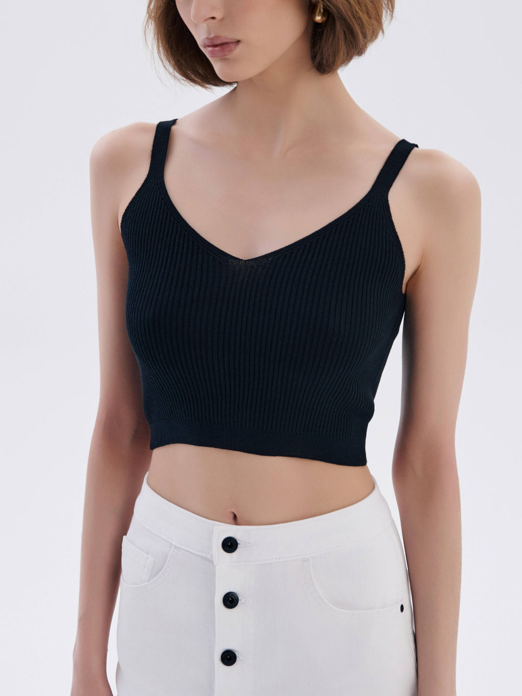 CONTE LDK 2319 Топ женский black - Conte elegant фото 5