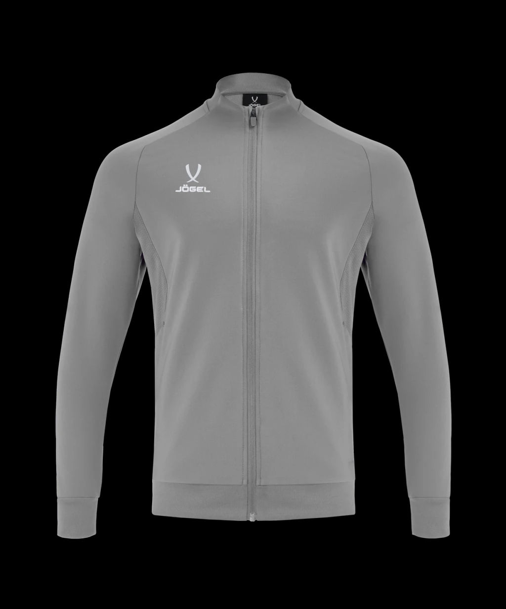 Джемпер тренировочный на молнии JOGEL PREMIER PerFormDRY Training FZ Jacket, серый  фото 2