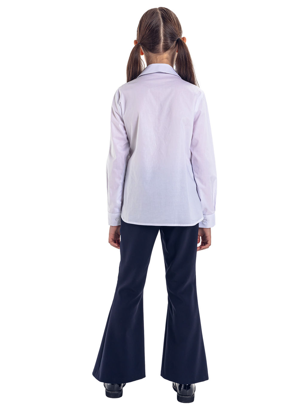 Школьная блузка для девочки О76507 - Карамелли фото 2