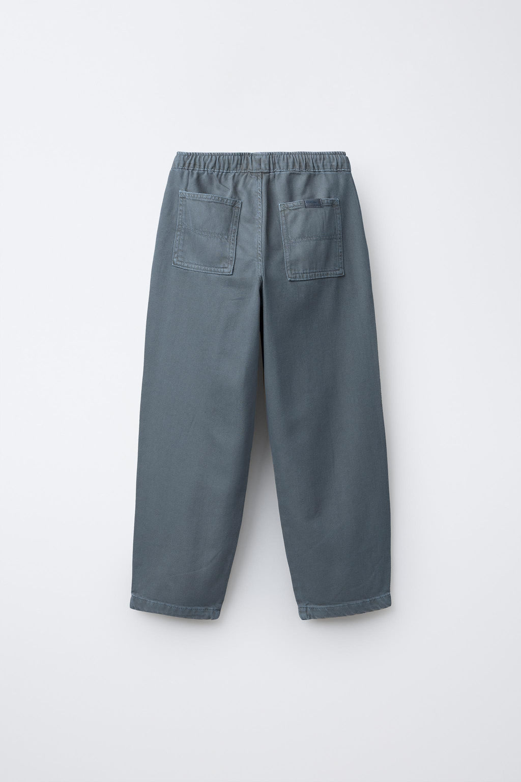 TOPSTITCHED TWILL TROUSERS - Zara фото 6