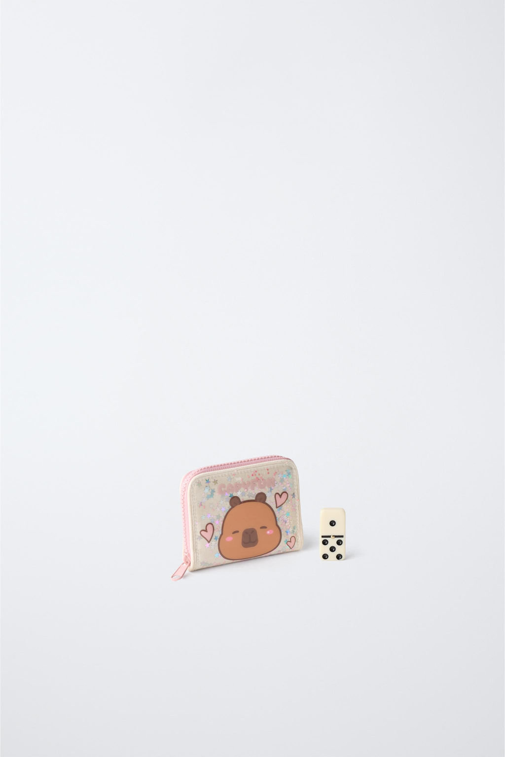 CAPYBARA CAPYFUN  VINYL WALLET - Zara фото 6