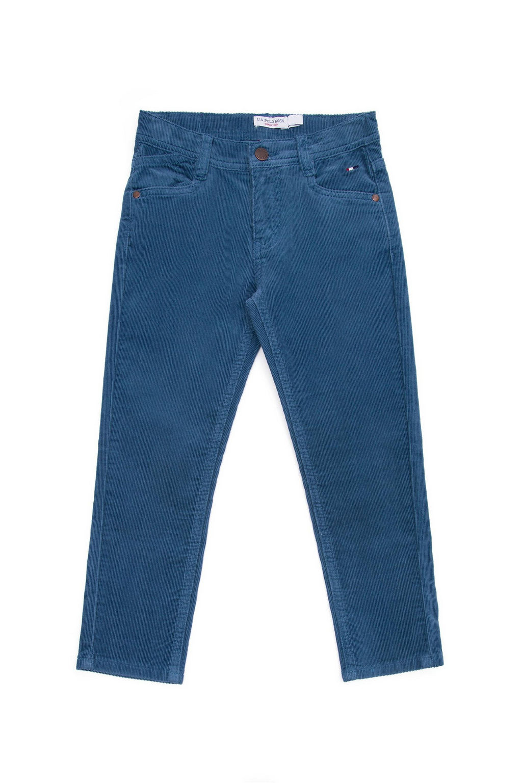 U. S. Polo Assn Кобальтово-синие брюки из плотной ткани для мальчика - U.s. polo assn фото 7