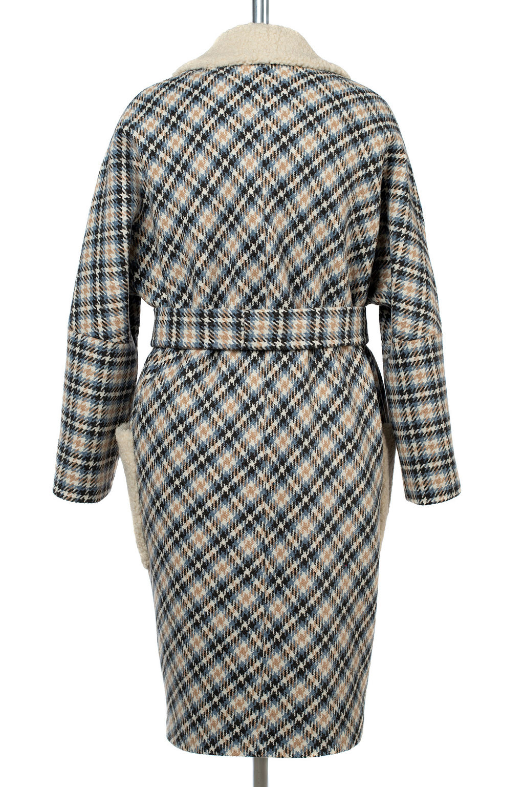 02-3152 Пальто женское утепленное (пояс) - El podio фото 7