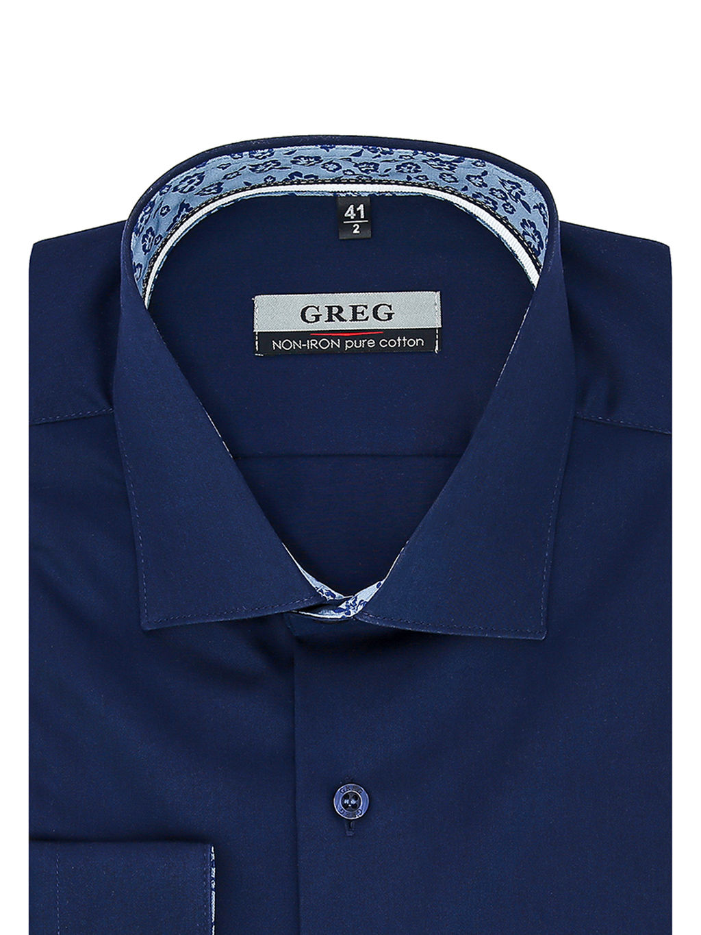 Сорочка мужская длинный рукав GREG 240/111/0044/1p