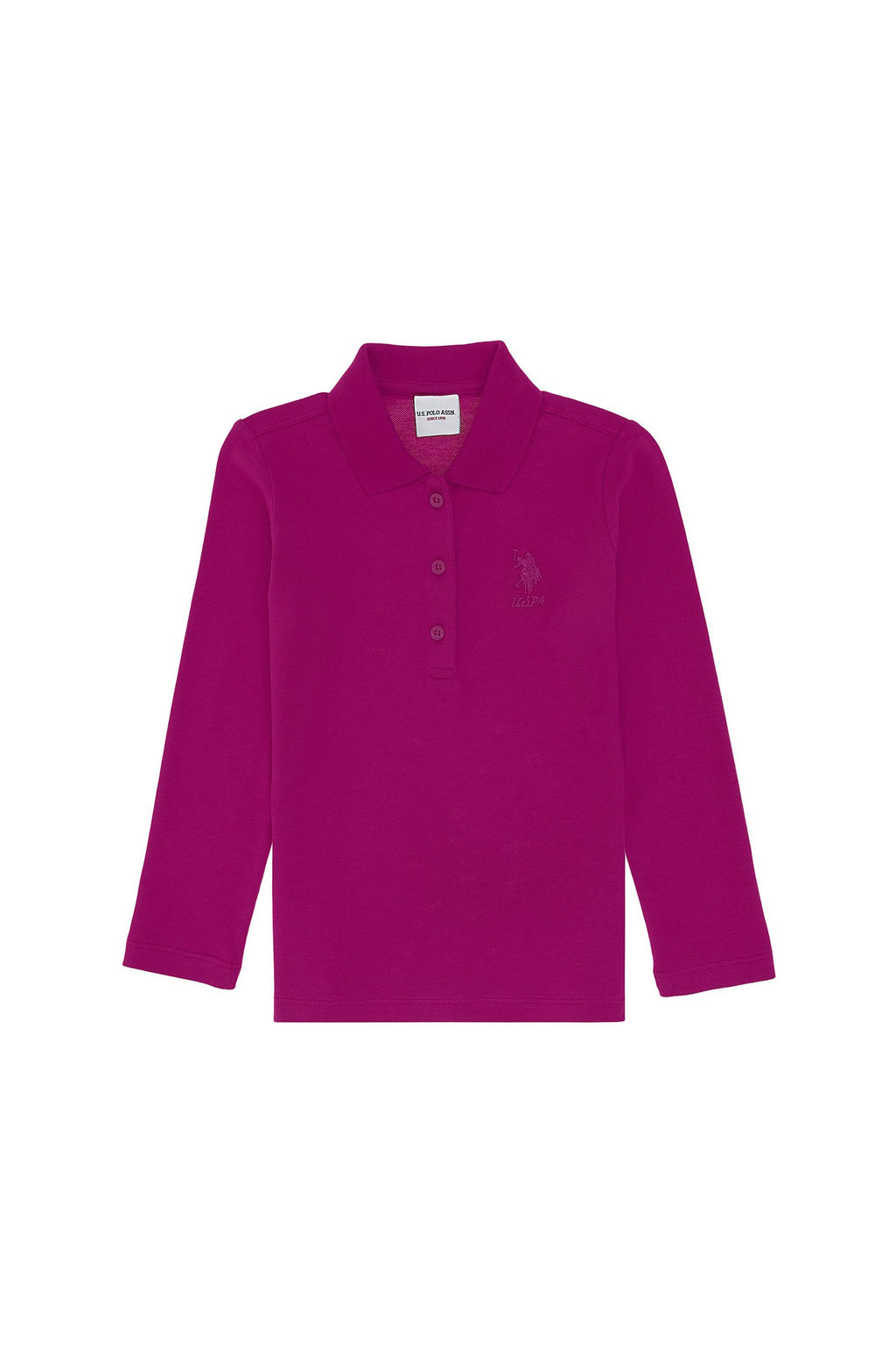 K_z _ocuk Fu_ya Polo Yaka Basic Sweatshirt Sepette S_rpriz _ndirim - U.s. polo assn фото 3