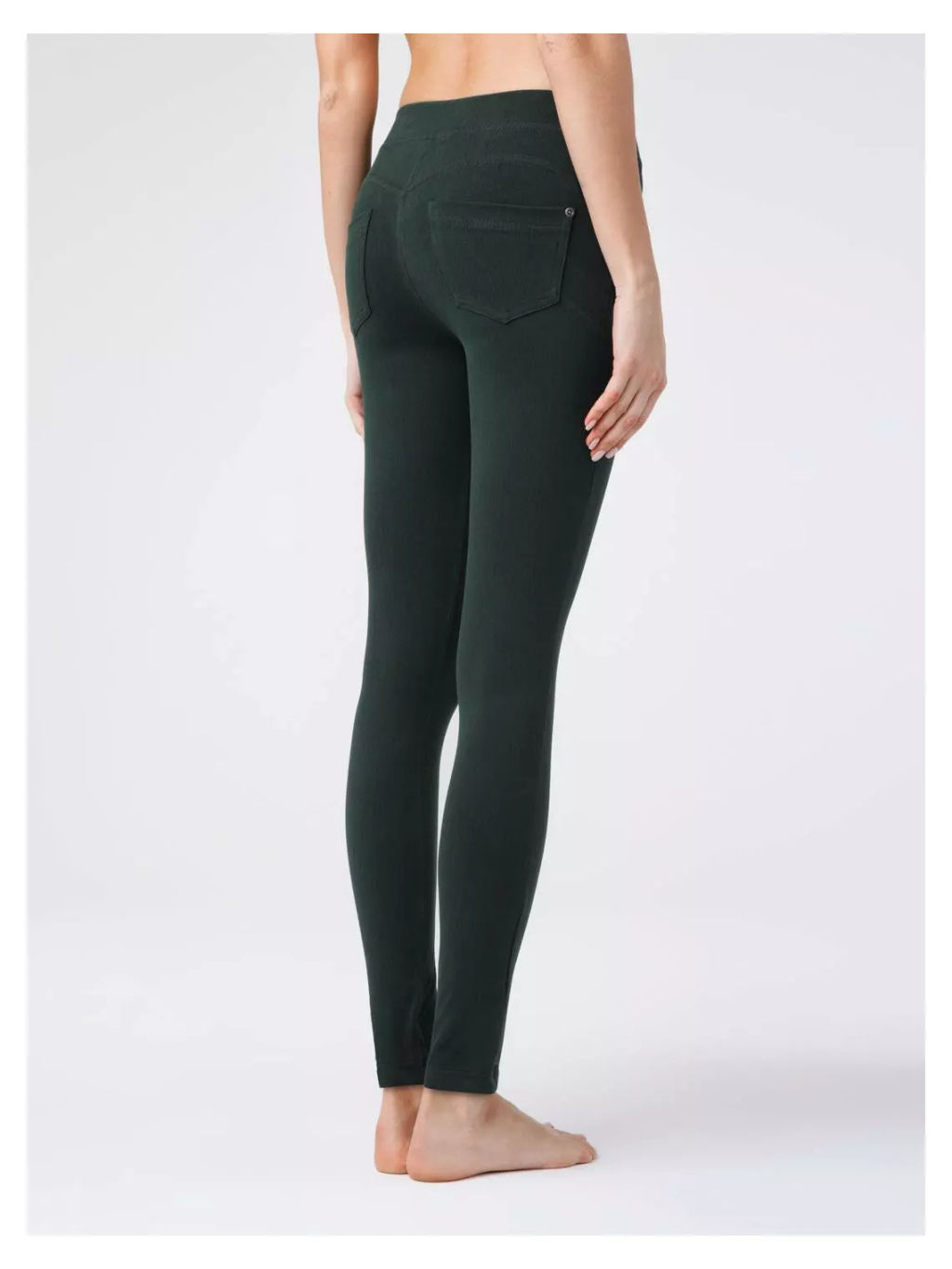 SCARLETT Леггинсы жен. (9/1) - green - Conte elegant фото 4