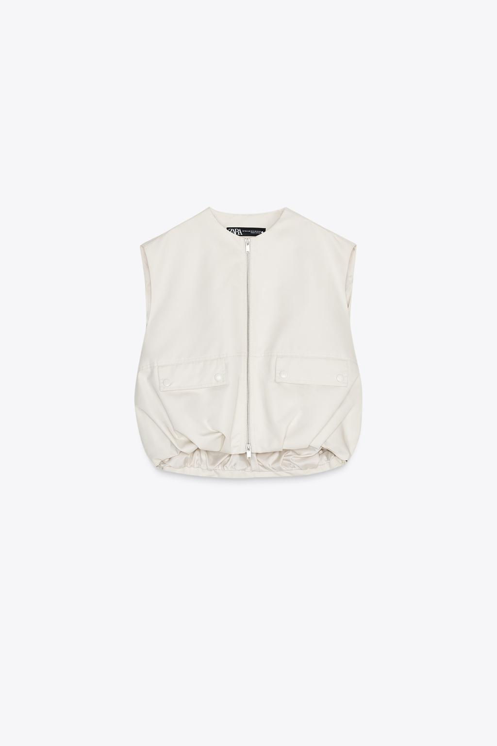ZW COLLECTION OVERSIZE WAISTCOAT - Zara фото 3