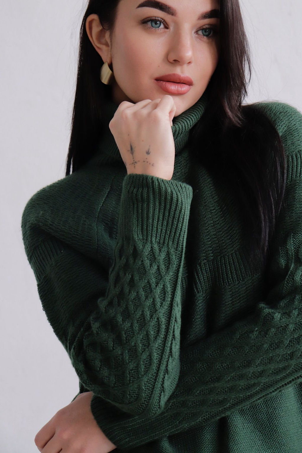 10649 Свитер изумрудный - Martichelli фото 17