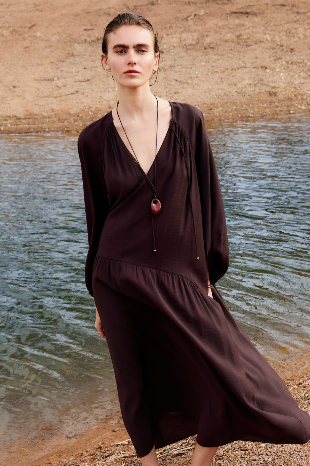 Vestido t?nica oversize - H&m фото 4