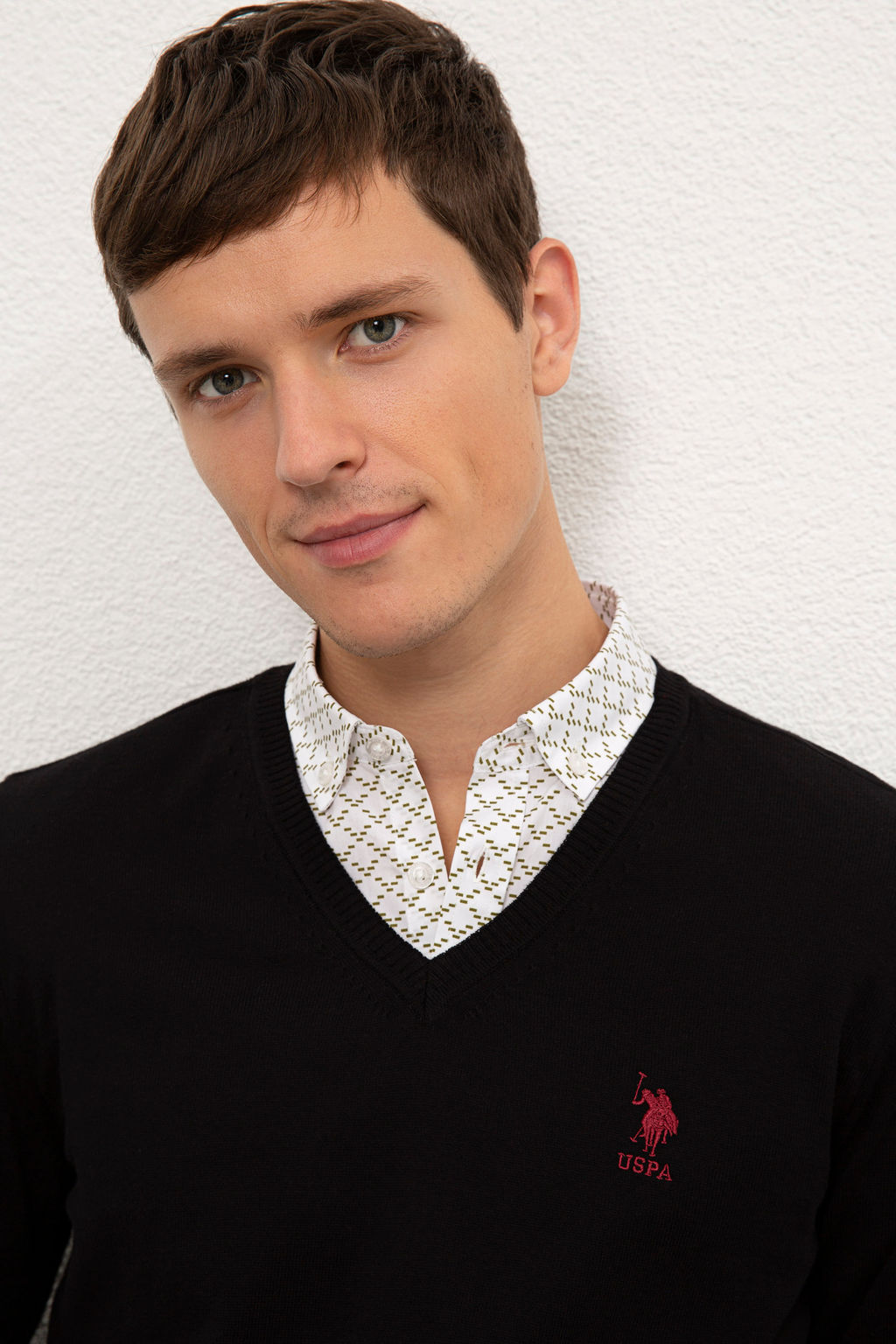 Erkek Siyah Basic Kazak - U.s. polo assn фото 7