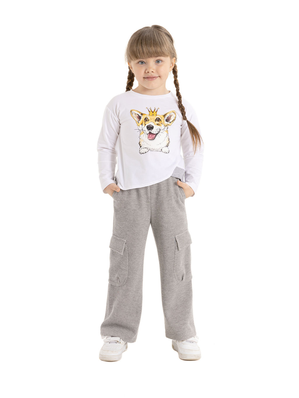 Брюки д/дев. О66214 - Карамелли фото 2