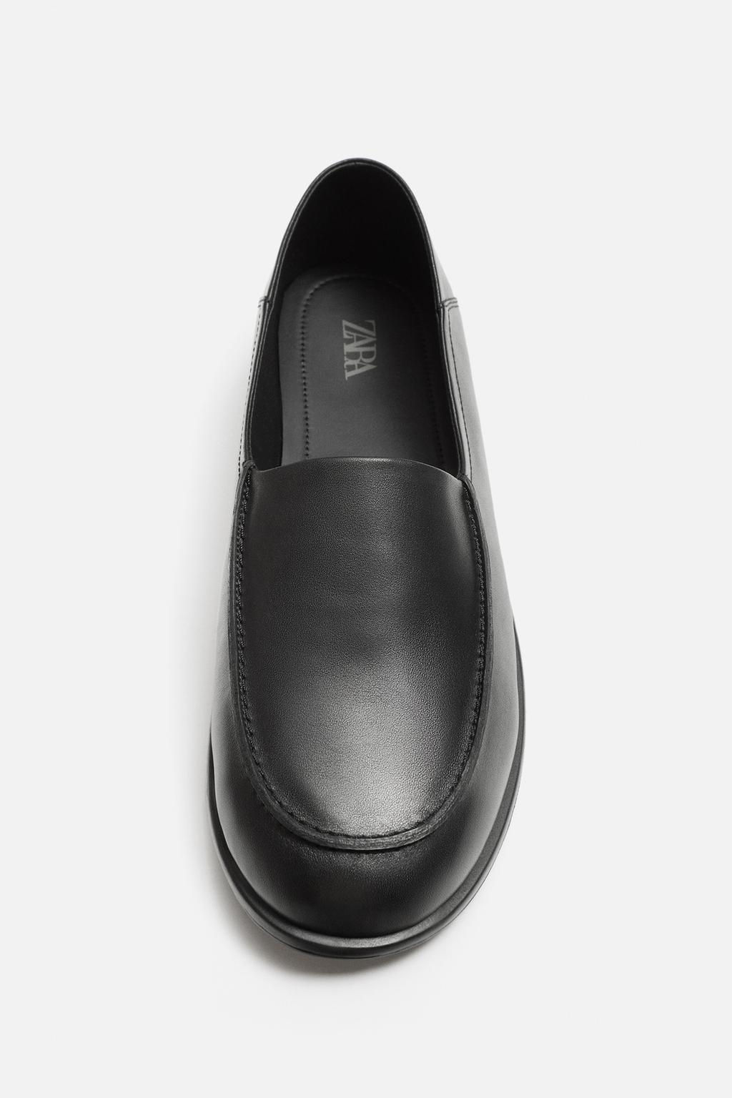 LEATHER LOAFERS - Zara фото 6