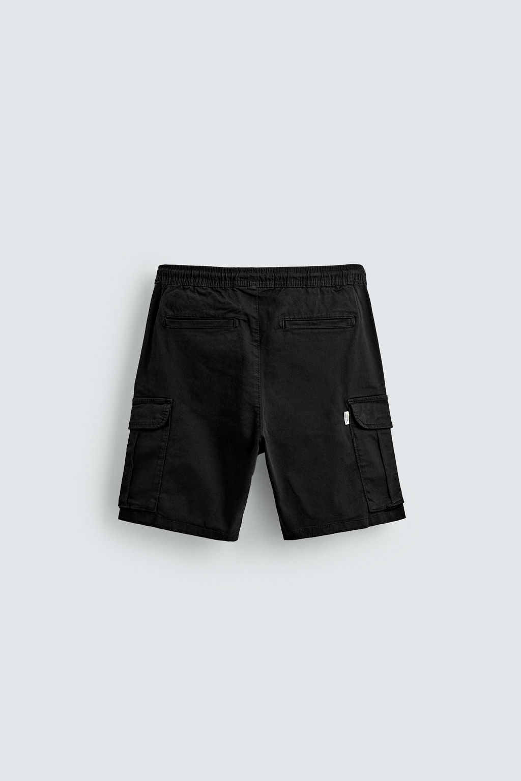 BERMUDA CARGO RELAXED FIT LAVADO / Negro - Zara фото 8