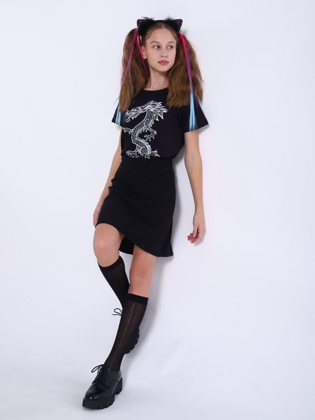 Футболка Горыныч черный - Ладошки фото 10