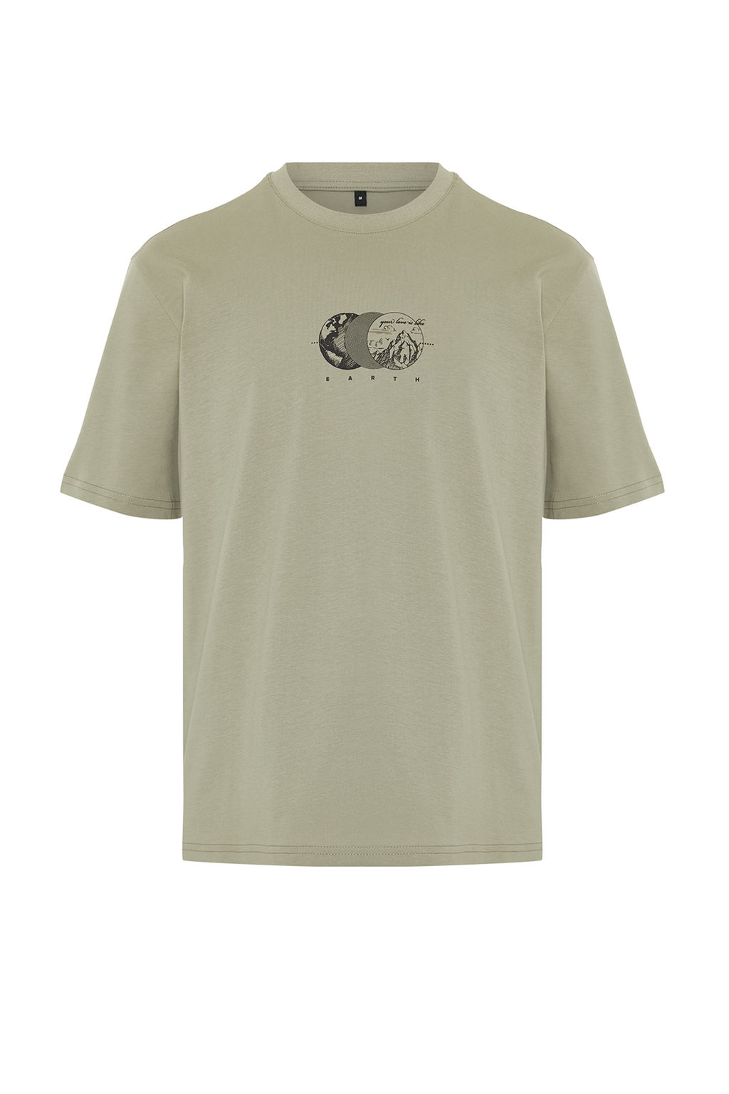 TRENDYOL MAN Siyah Oversize/Genis Kesim Bask?l? %100 Pamuklu T-Shirt TMNSS23TS00261 - Trendyolmilla фото 43