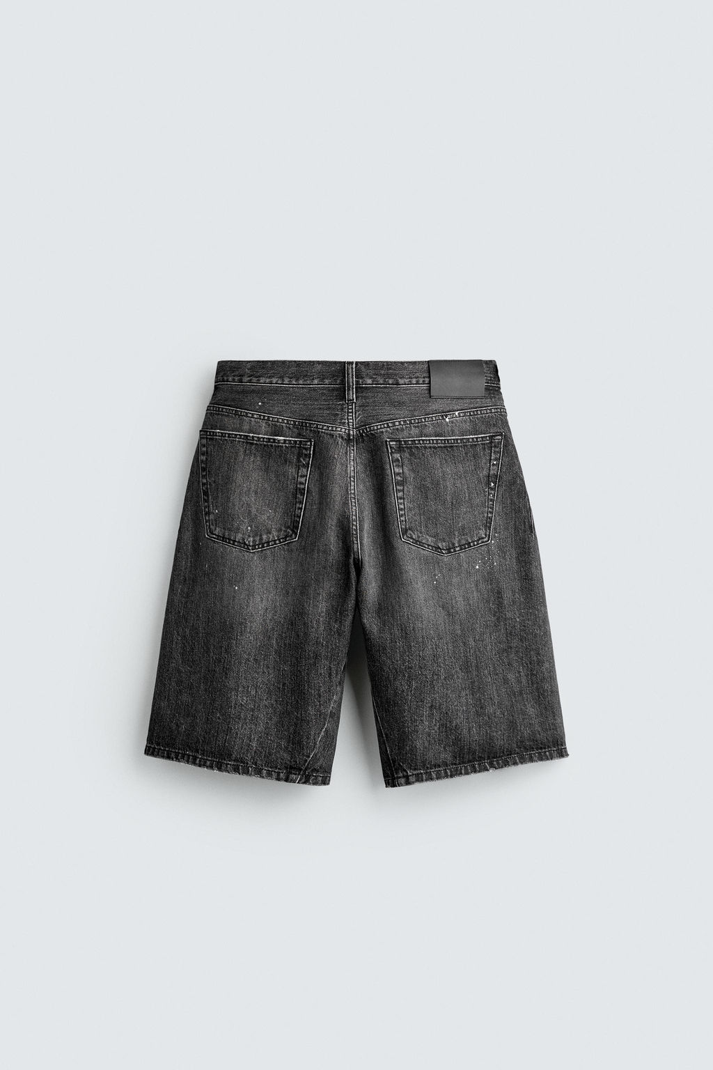 BERMUDA DENIM BAGGY FIT / Carb?n - Zara фото 8