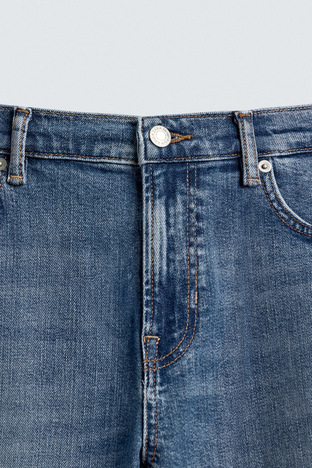 JEANS SLIM FIT B?SICO / Azul medio - Zara фото 9