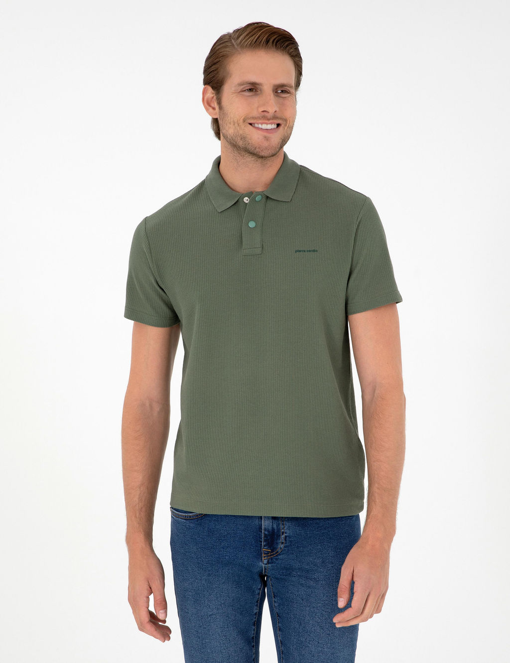 Haki Slim Fit Ti__rt