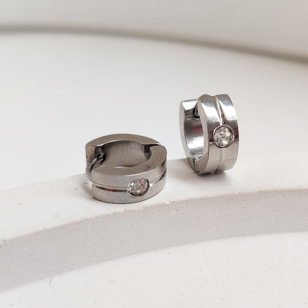 Серьги из стали