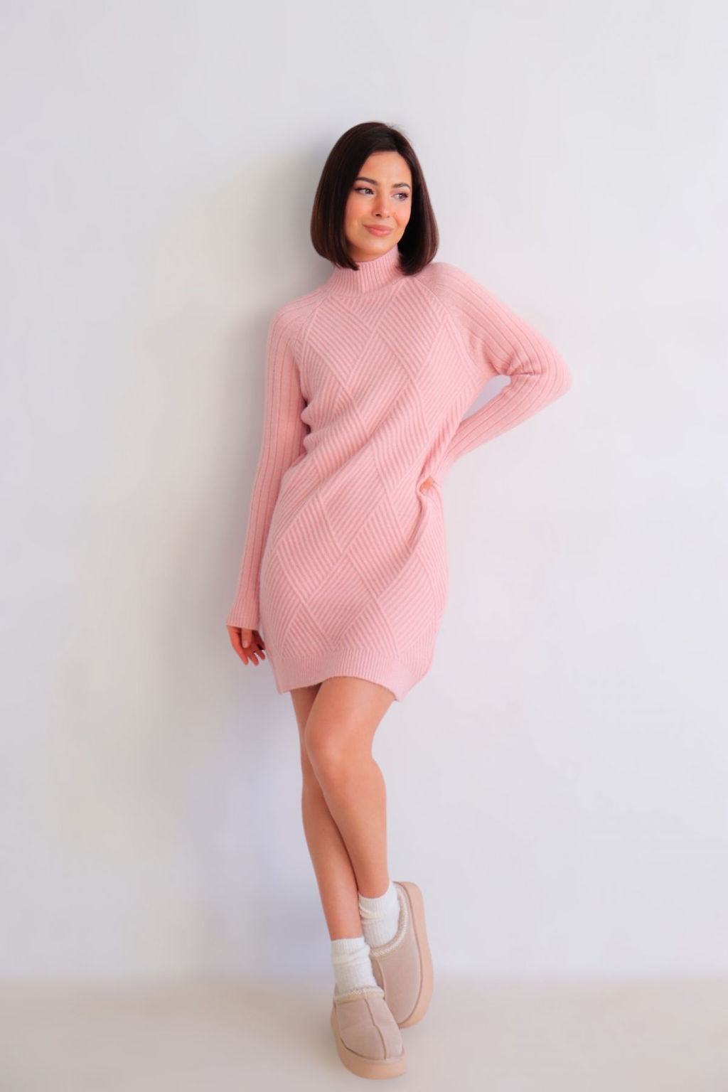 Martichelli Платье вязаное розовое  фото 24