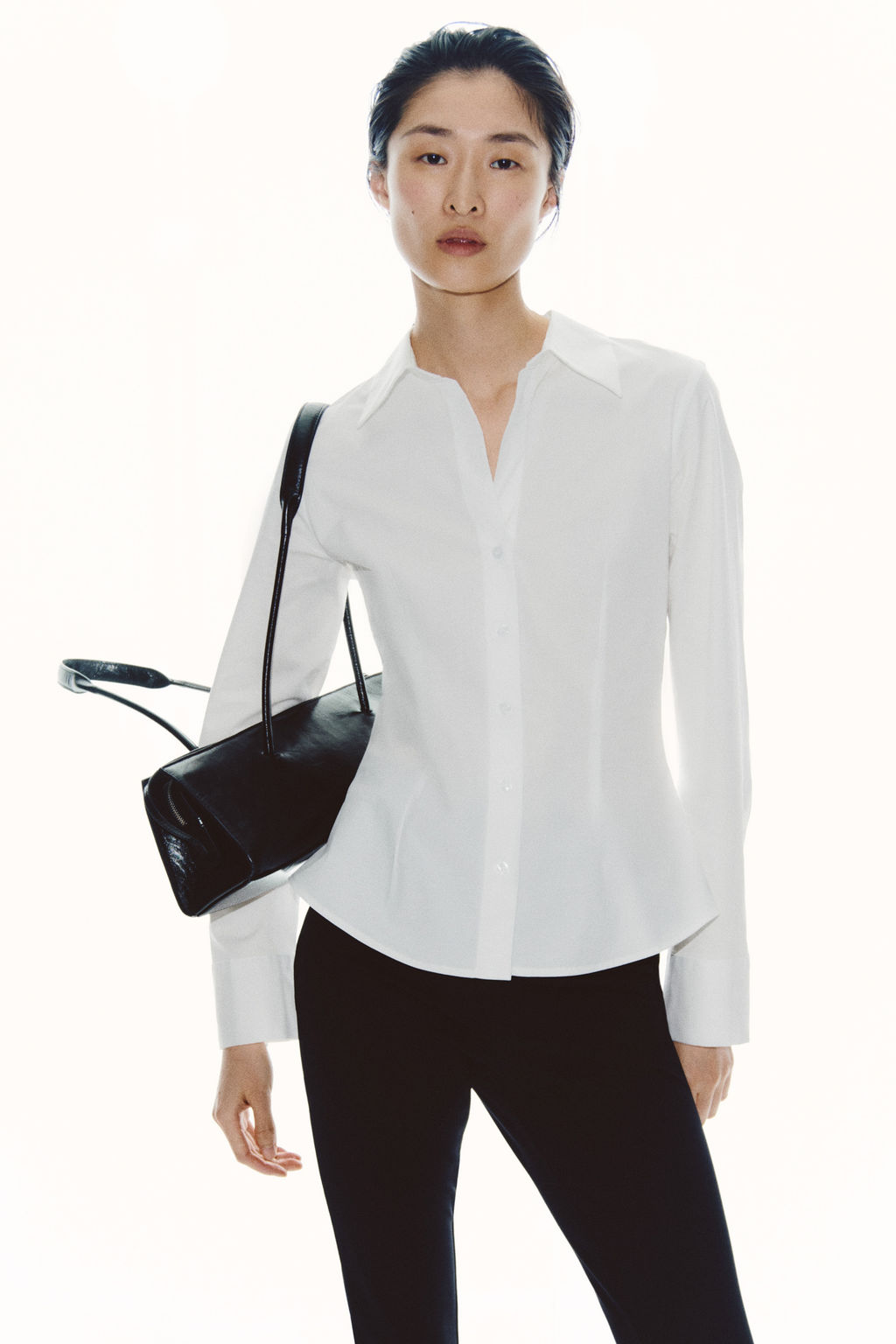 Camisa entallada - H&m фото 4