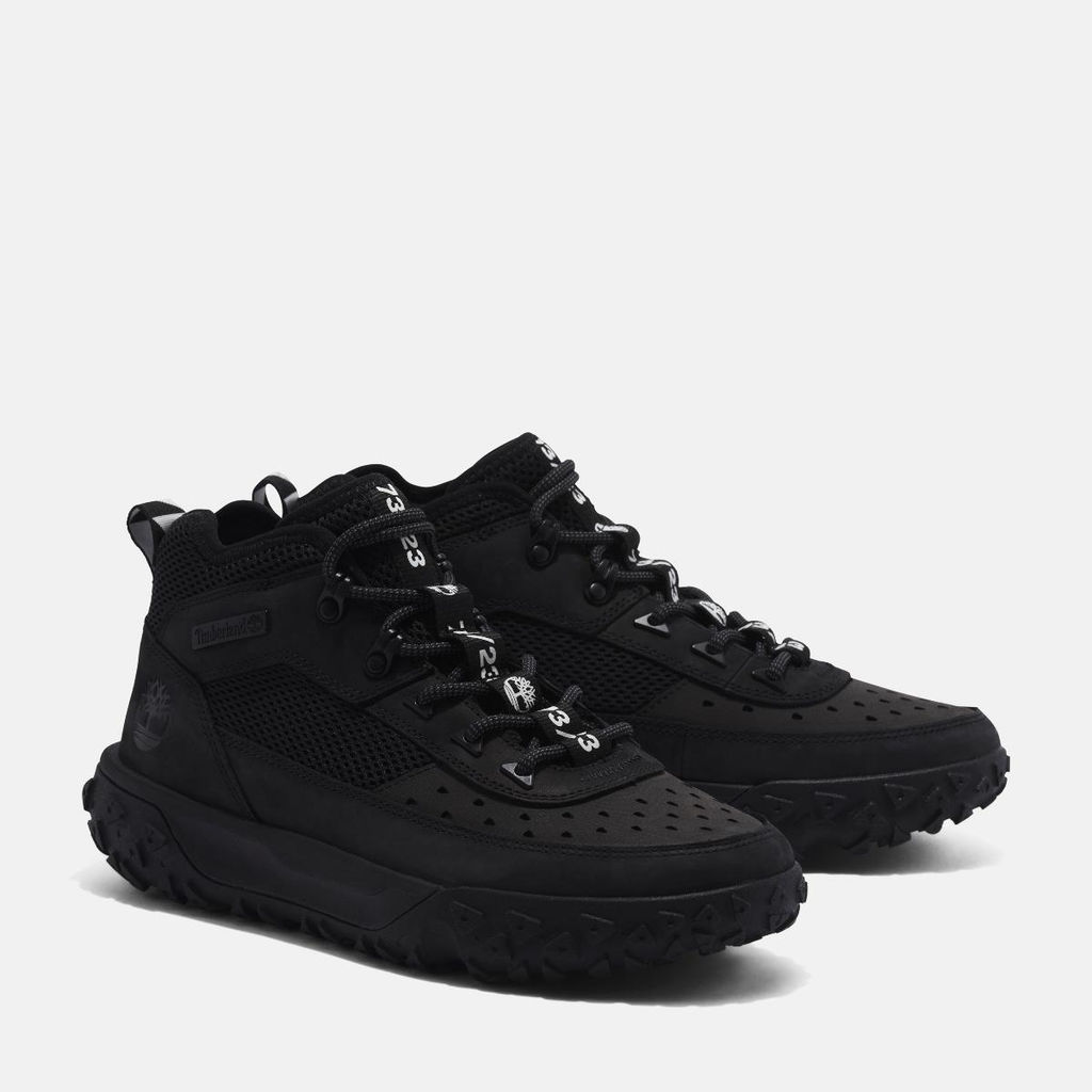Кроссовки Timberland Motion 6 Super Oxford Leather/Fabric черные  фото 4