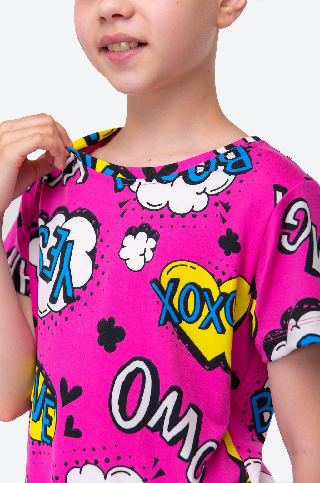 Летний костюм из бамбука для девочки Bonito  фото 2