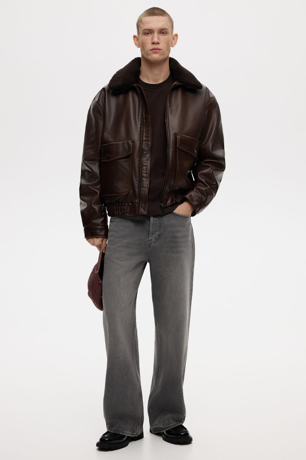 Loose Straight Jeans - H&m фото 9