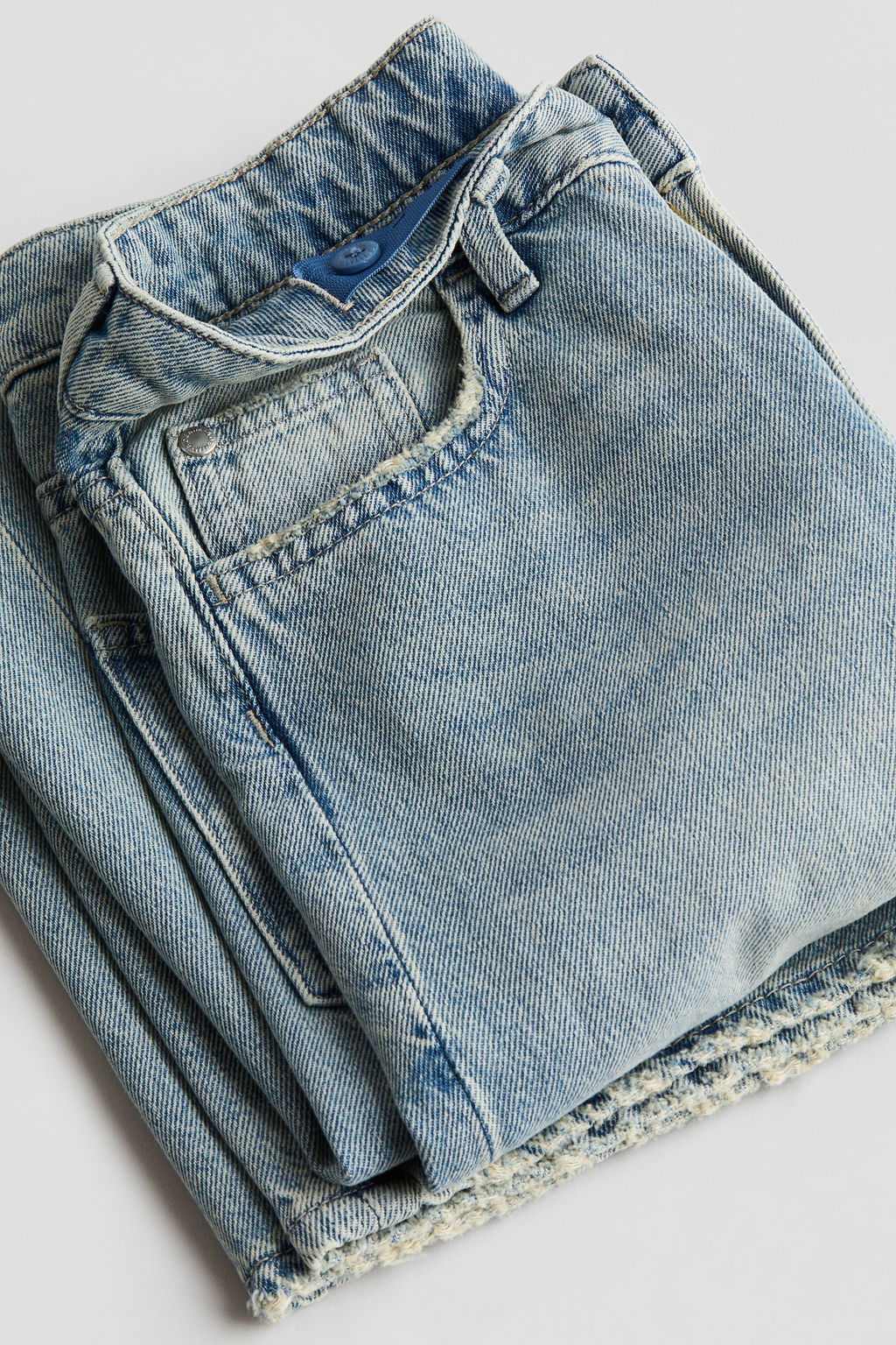 Loose Fit Bootcut Leg Jeans - H&m фото 3