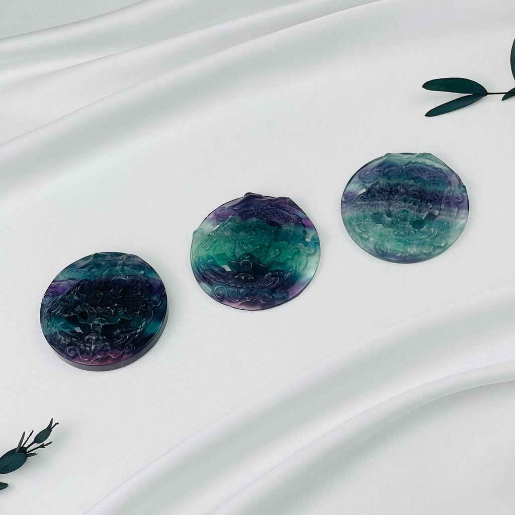 Фигурка Дракон из Флюорита