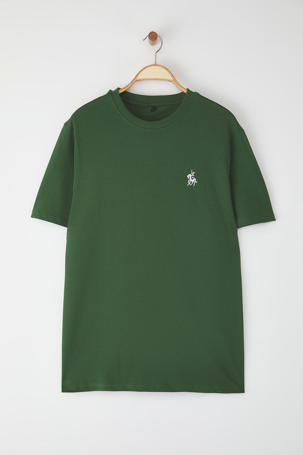 TRENDYOL MAN Siyah Regular/Normal Kesim Kurt Nak?sl? %100 Pamuklu T-Shirt TMNSS24TS00056 - Trendyolmilla фото 2