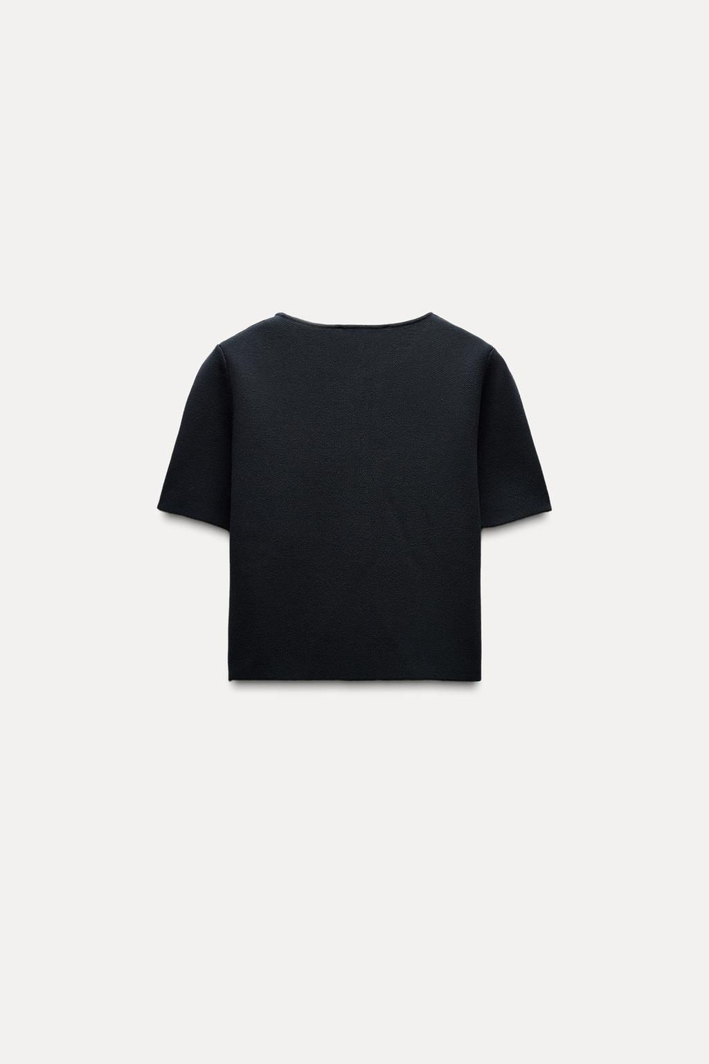 KNIT CROP TOP - Zara фото 5