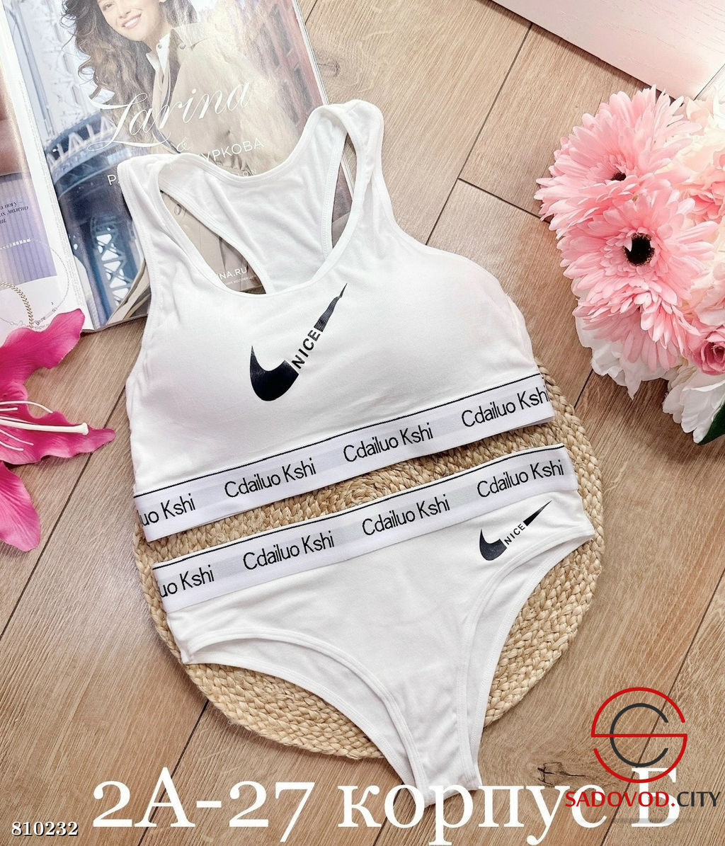 Комплект белья с женским топом и трусами - Bruno фото 3