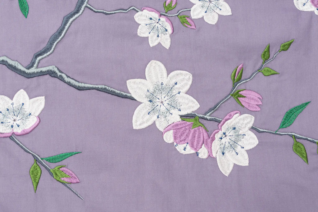 Наволочка Satini Ricamo R-5070/сиреневый - Espera фото 2