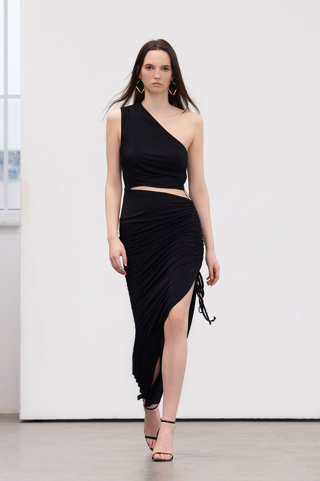 Limited Edition Fusya Vucuda Oturan Aksesuarl? Gece Uzun Abiye Elbise TPRSS24AE00046 - Trendyolmilla фото 12