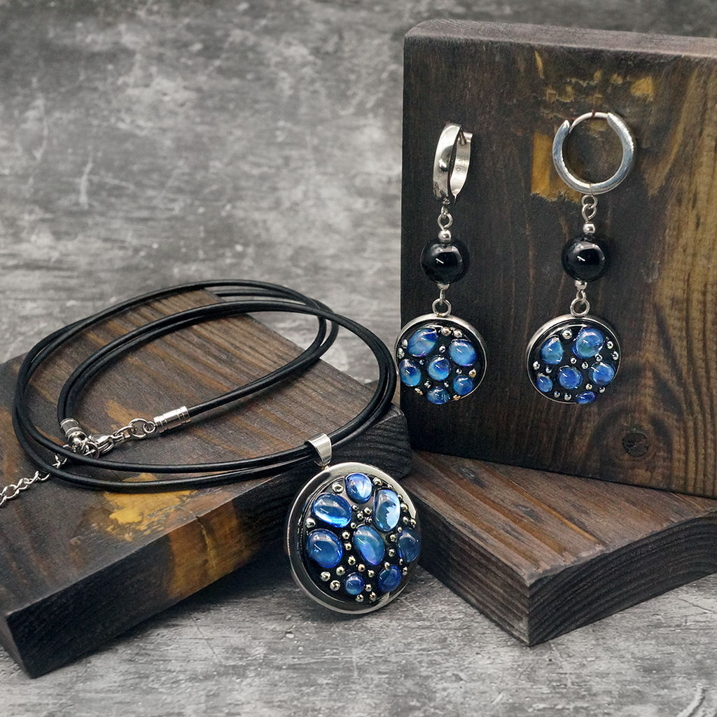 Серьги из муранского стекла CRYSTALIZE LS3191 - Vloes фото 9