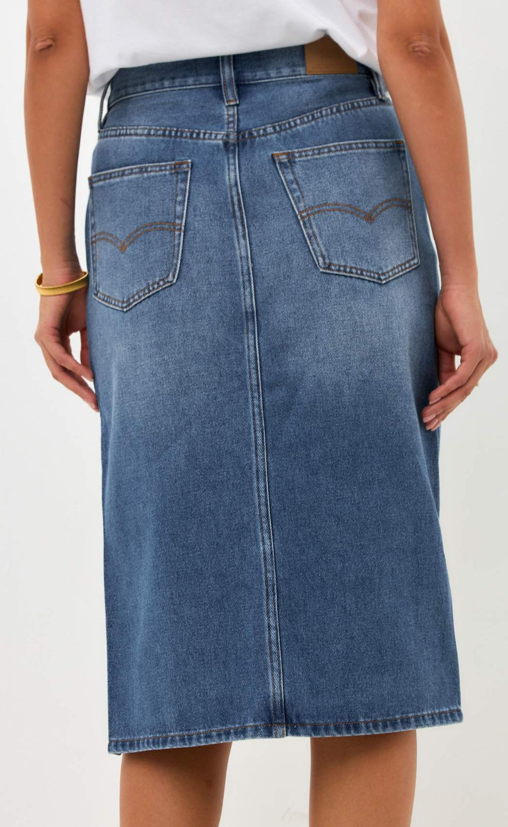 Юбка джинс F512-0203 m.blue - Fine joyce фото 5