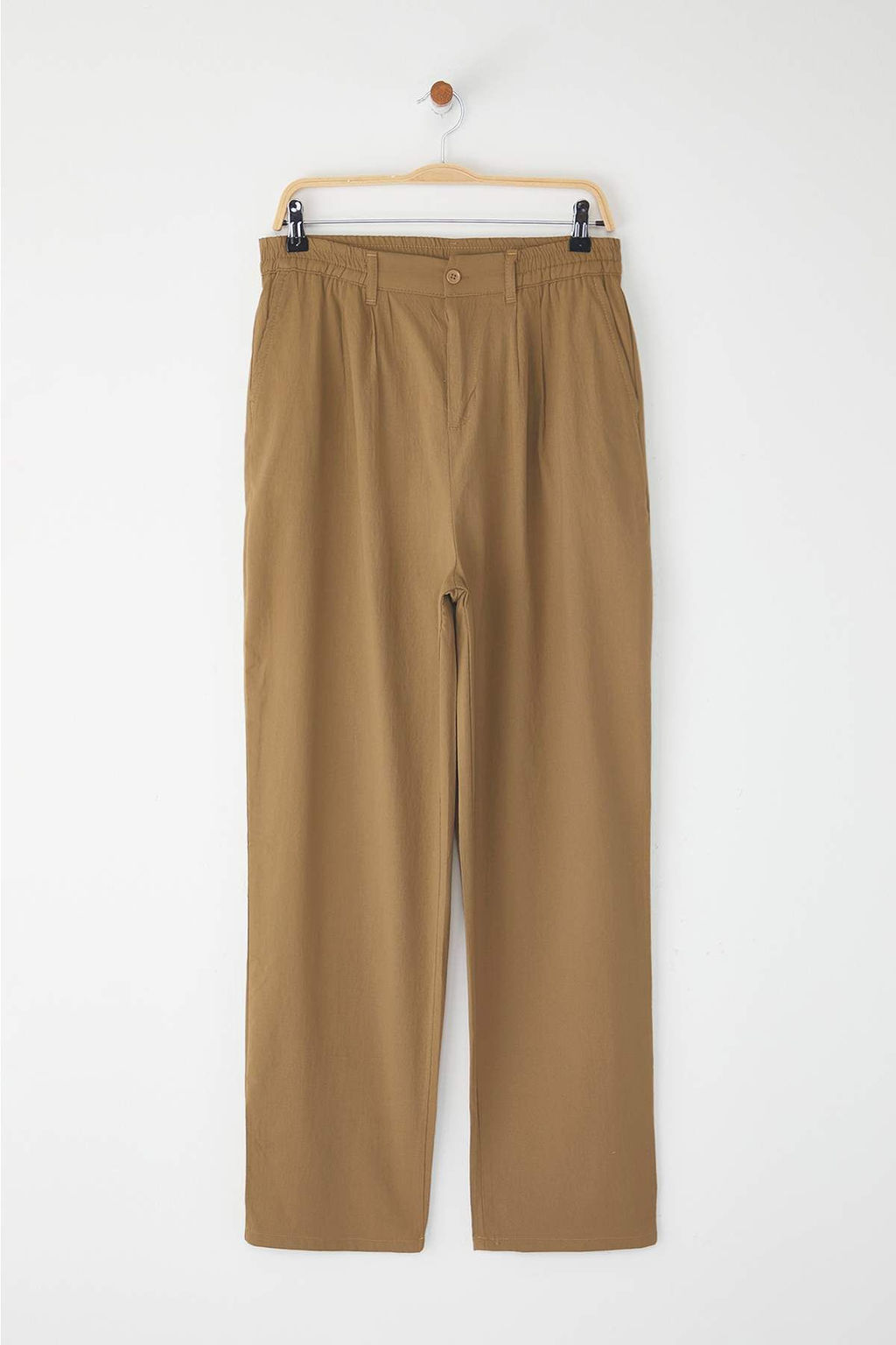 TRENDYOL MAN Siyah Wide Leg Bol Kumas Baggy Pantolon TMNSS23PL00039 - Trendyolmilla фото 8