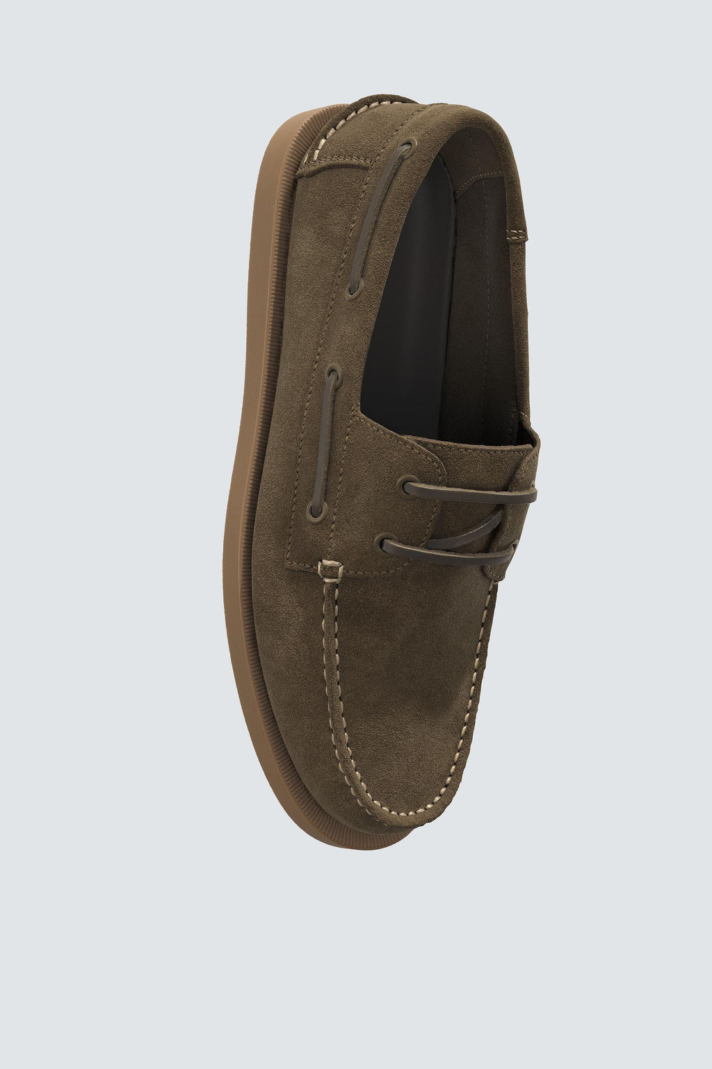 LEATHER DECK SHOES - Zara фото 12