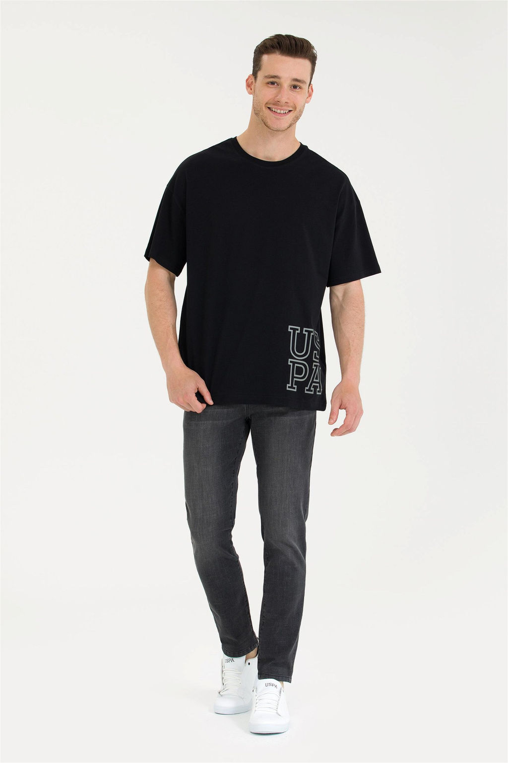 Мужские черные джинсы - U.s. polo assn фото 8