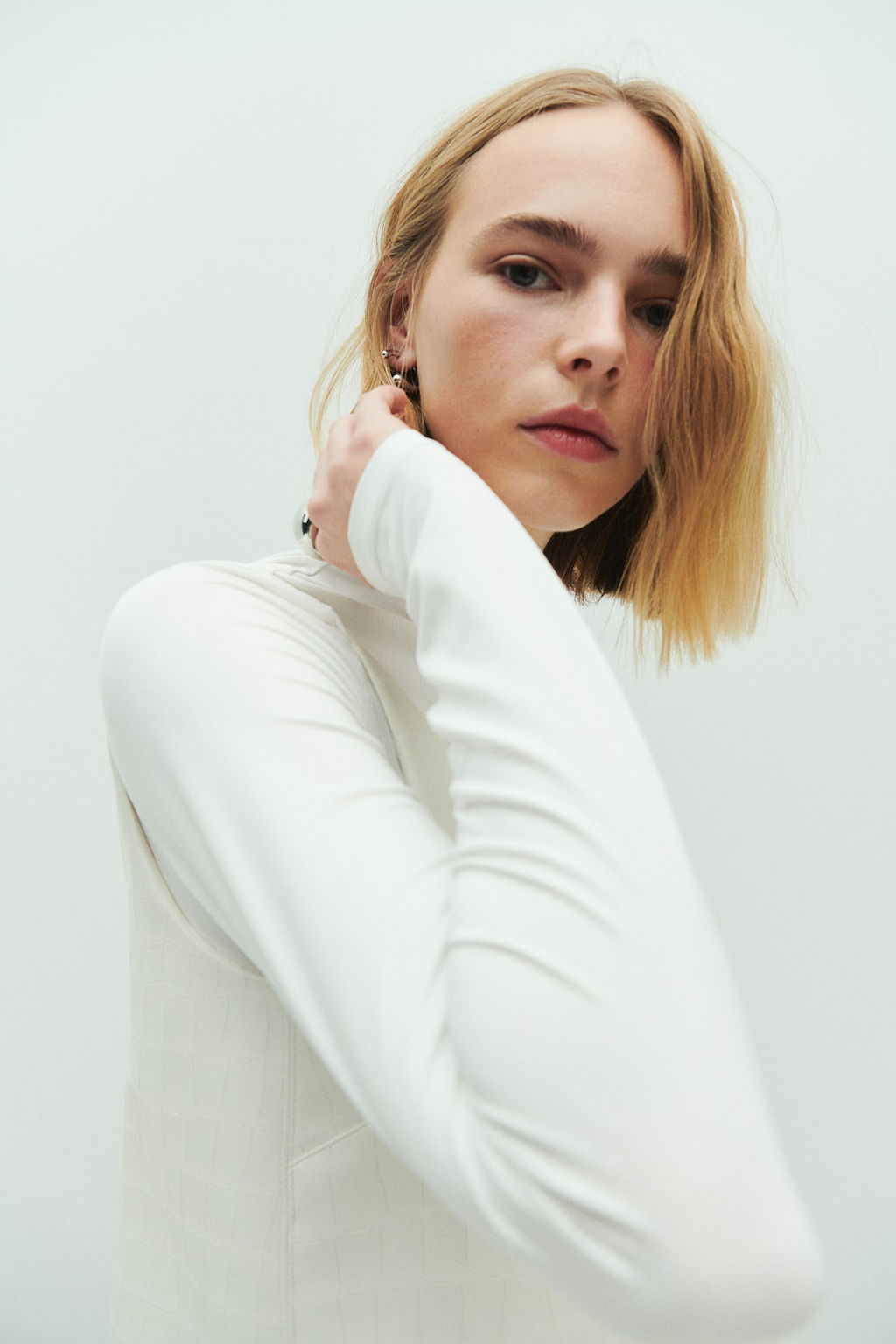 Minivestido efecto piel de cocodrilo - H&m фото 2