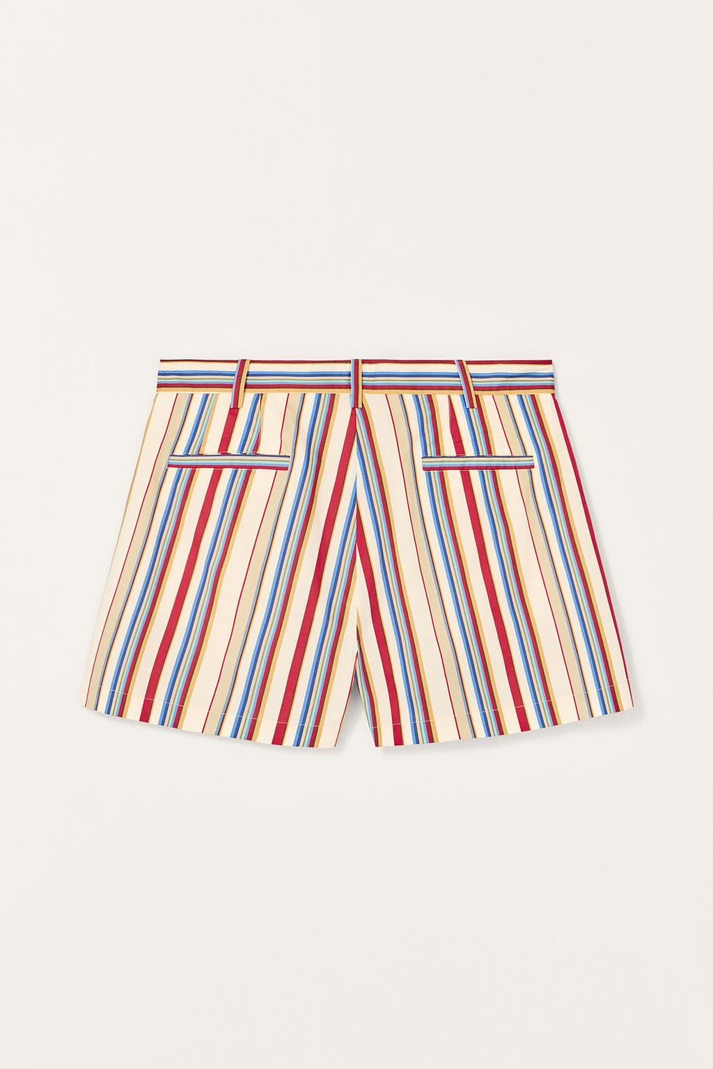 STRIPED LIMITED EDITION SHORTS - Zara фото 5