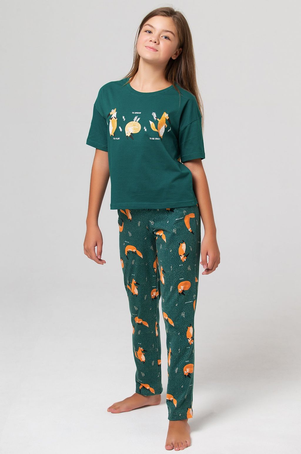 Пижама для девочки Happy Fox  фото 3
