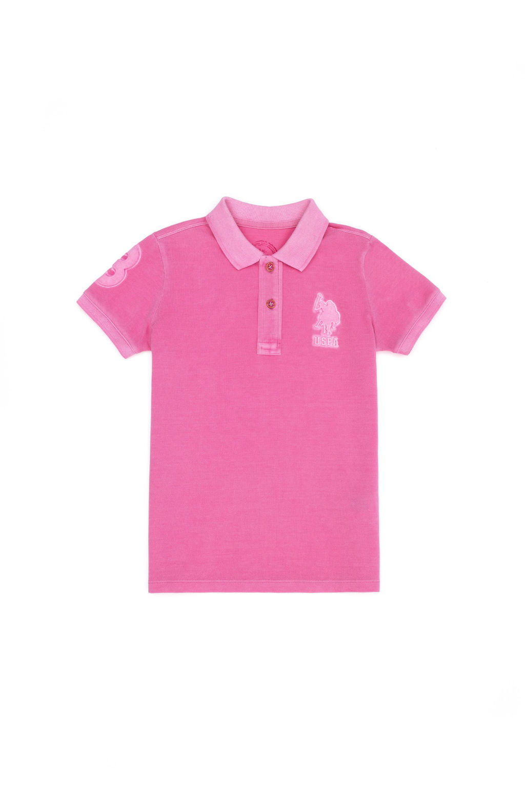 U. S. Polo Assn Розовая футболка для мальчика - U.s. polo assn фото 9