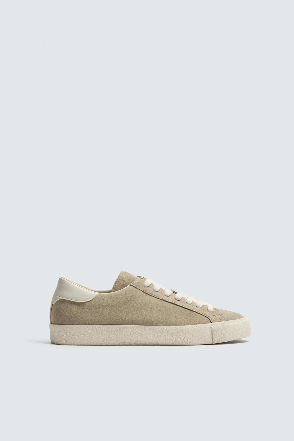 ZAPATILLA DETALLE TAL?N PIEL / Marr?n Arena - Zara фото 4