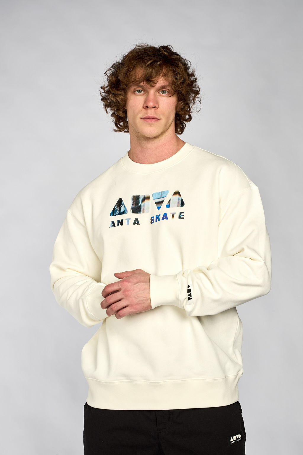 Свитшот Бежевый - Anta фото 3