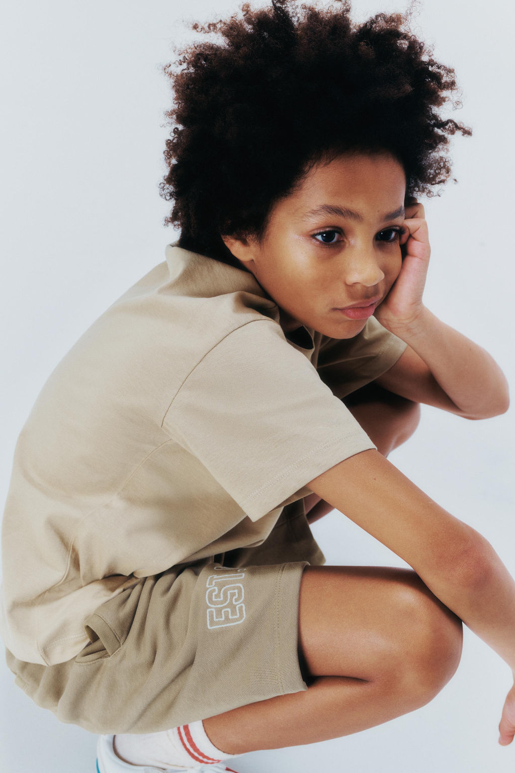 BERMUDA FELPA JOGGING / Beige - Zara фото 6