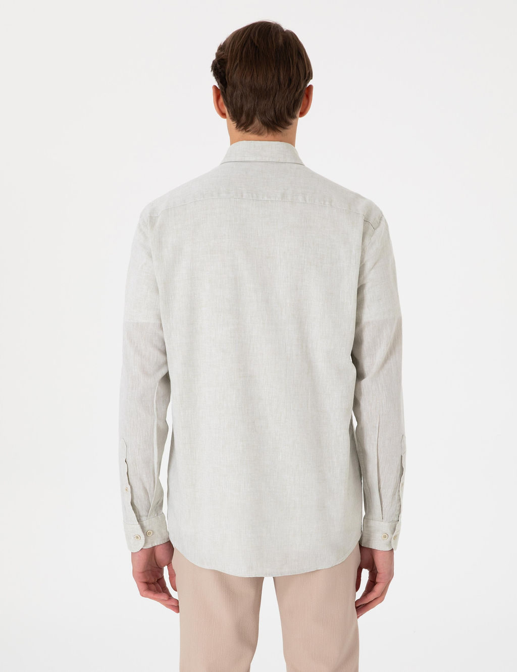 Ye_il Regular Fit Uzun Kollu G_mlek - Pierre cardin фото 5