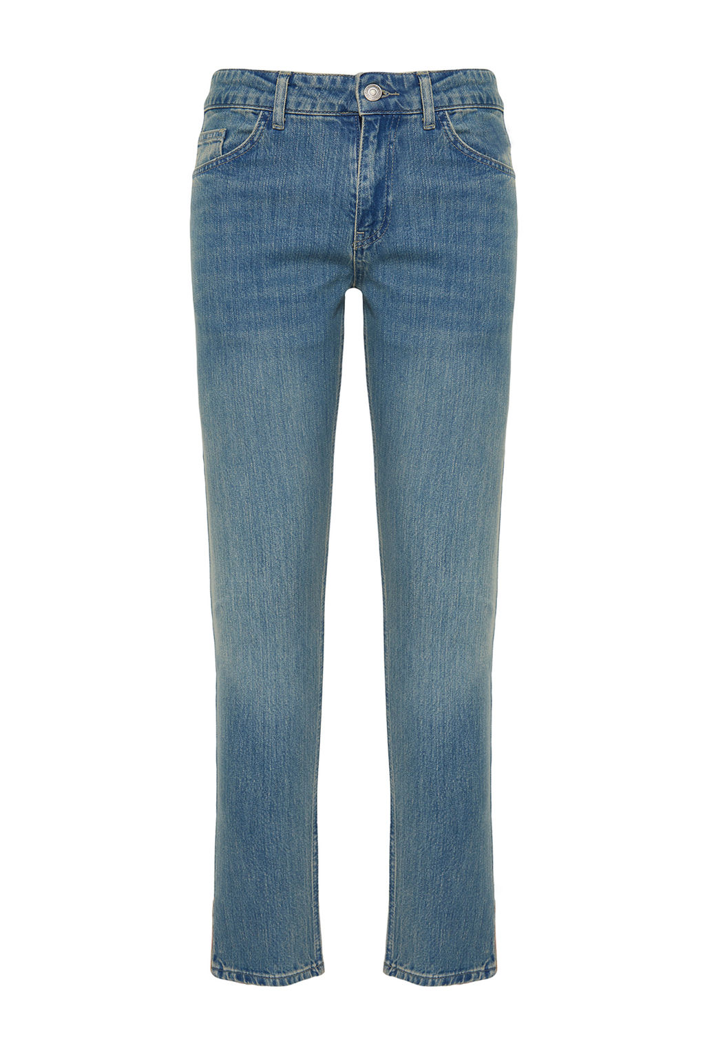 TRENDYOL MAN Siyah Skinny Fit Esnek Kumas Dar Kesim Jeans TMNAW23JE00047 - Trendyolmilla фото 40