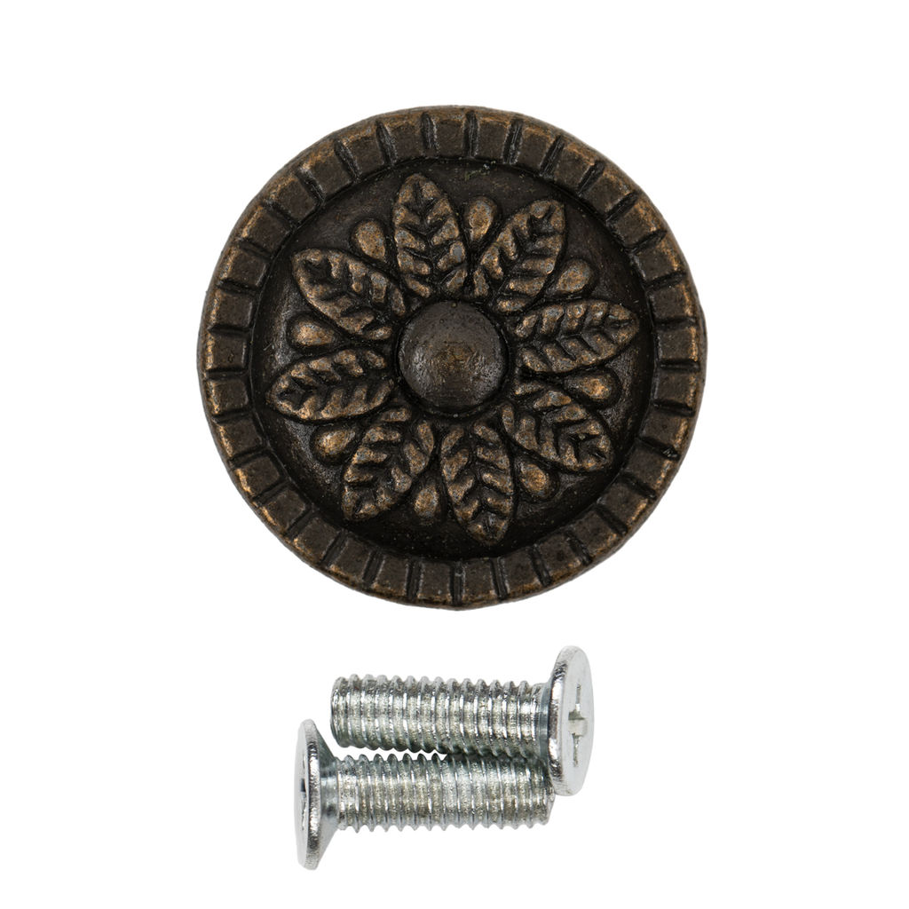 Промысел WF-016 Фурнитура для декоративной отделки ручка 3х2.8 см 1 х №01 бронза - Pebeo фото 3